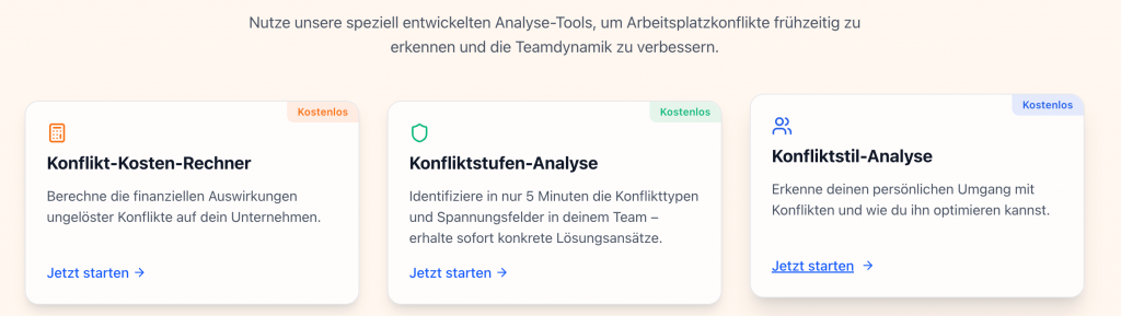 Conflict Intelligence Tools